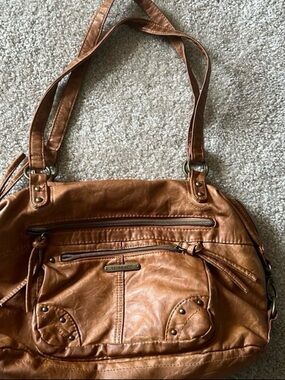 Stone & Co. Cognac Tan Shoulder Bag